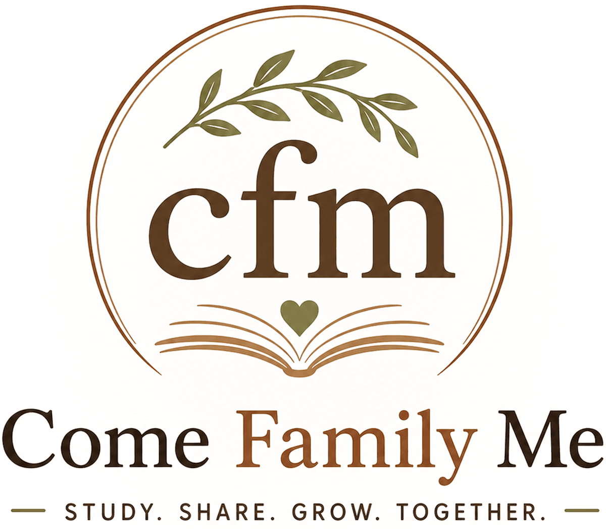 Come Family Me — study, share, grow, together